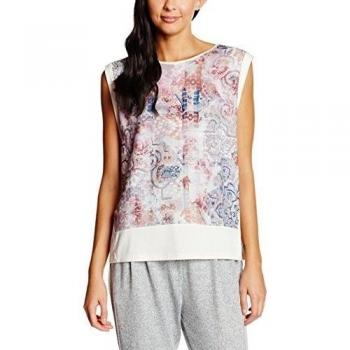 Short Stories T-Shirt, Top de Pijama para Mujer, Multicolor