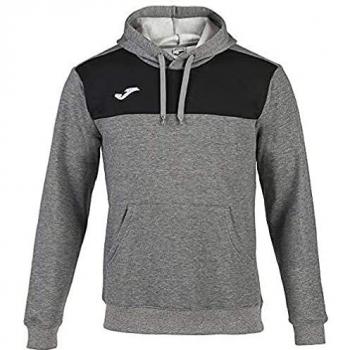 Joma Winner Chaqueta, Niños, Melange/Negro, 5XS