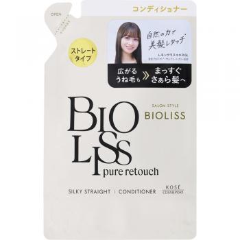 Kose Bioliss Pure Retouch Straight & Smooth Conditioner Refill 340ml
