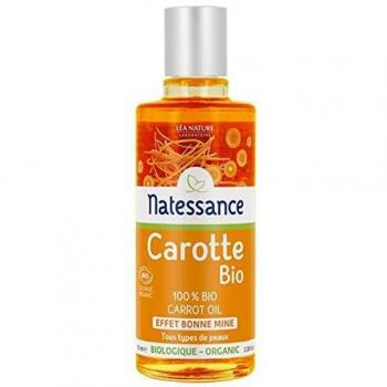Natessance Organic Carrot Oil 100ml - Pure Radiance Face and Body