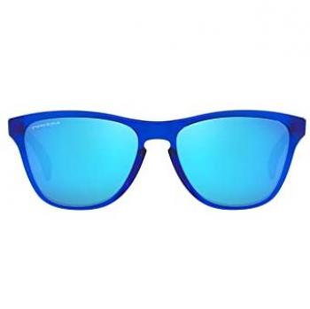 Oakley Frogskins XS Kids Sunglasses with Prizm Sapphire Lenses - Crystal Blue