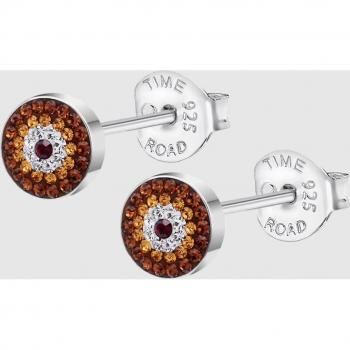 Pendientes Time Road WS03326 Plata Mujer
