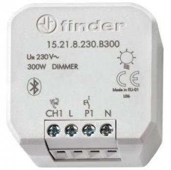 Regulador Bluetooth Finder Yesly 300W Dimmer Actuador 1 Canal 15.21.8.230.B300