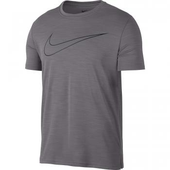 Nike M NK SUPERSET Top SS GFX T-Shirt, Hombre, Gunsmoke/Black, M