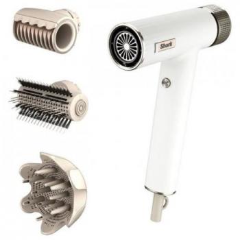 Secador de pelo Shark SpeedStyle 1700 W con 3 accesorios para cabello rizado y afro