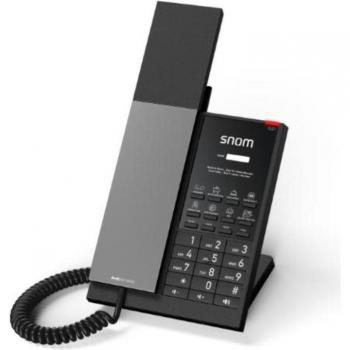 Teléfono IP Snom HD350W Antibacteriano con Wi-Fi y Gigabit Ethernet para Hospitalidad