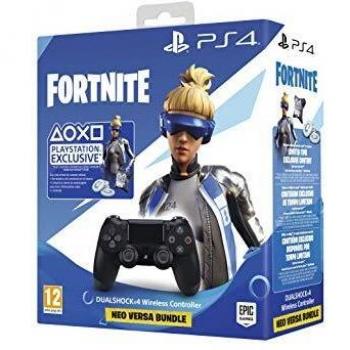Sony - DualShock 4 V2 Fortnite VCH 2019 500 Vbucks, negro