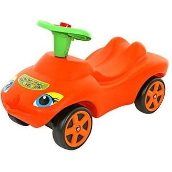 Coche Correpasillos Wader Quality con Sonidos - Action Racer Mi coche encantador 69x29x39 cm Naranja