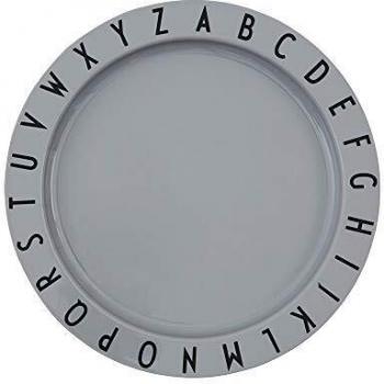 Design Letters Eat & Learn Plato tritan para bebés y niños