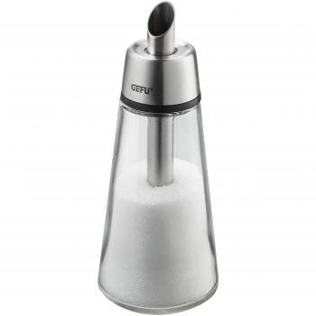 Dispensador de azúcar GEFU BRUNCH - Vidrio, Plástico, Acero inoxidable