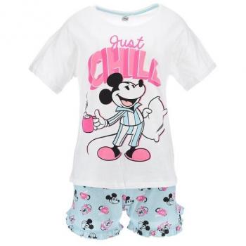 Pijama Mickey Blanco Talla S