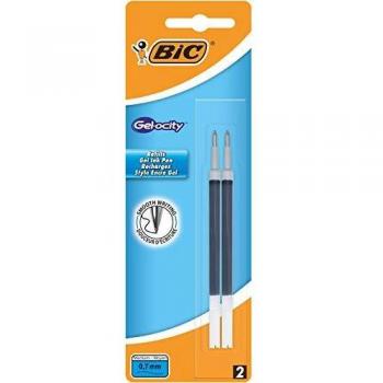 Recarga BIC Gel 0,5 mm Negro - Paquete de 2 unidades