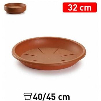 Plato para Maceta de Plástico Forte 32cm Resistente al Agua