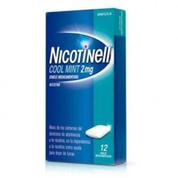 Nicotinell Cool Mint 2 mg - 12 chicles medicamentosos