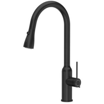 Batidora de Cocina Quadron Jessica Q Line, Mezclador 360°, Función QFix, Acabado Negro, Altura 47 cm