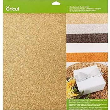 Cricut Muestrario de Cartulina, Clásicos – 30.5 cm x 30.5 cm