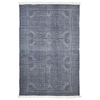 House Doctor - Alfombra (230 x 160 cm), Color Gris y Blanco
