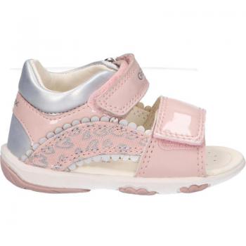 Sandalias de Niña GEOX B1538A 010AJ B SANDAL NICELY C0514 PINK-SILVER