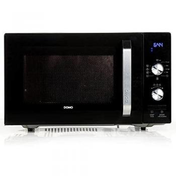 Microondas DOMO DO2924 23L Negro 800W con Temporizador y Función de Descongelación