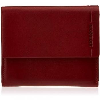 Samsonite Rhode Island Slg L.wallet 2cc+zip Ext S - Tarjetero  Unisex Rojo Pompeian Red