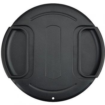 JJC – Tapa de Objetivo de 72 mm fijación a presión/Clip On Protección Cover con Keeper para DSLR Cámara – Negro