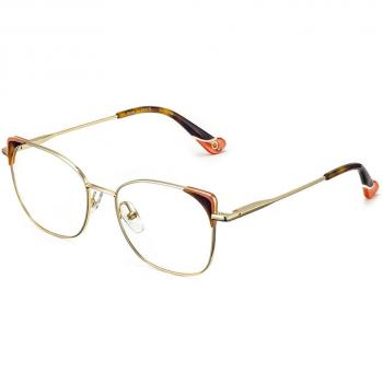Etnia Barcelona Minca GDCO Armazones para Mujer Dorados, 53 Lentes Recetadas Para Mujer Dorados, Gafas Recetadas para Mujer Dorados