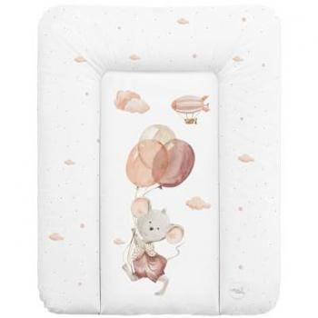 Ceba Baby Cambiador Blando para Cómoda T-S Basic - PVC Certificado - 50x70 Cm - Oeko-Tex Standard 100, Almohadilla cambiadora lavable para bebés - Impermeable - 70