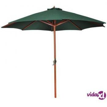 Sombrilla de semáforo redonda inclinable topo Ø 300 cm