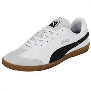 Zapatillas de fútbol sala Puma King 21 IT - Hombre - Blanco/Negro - Talla 40.5