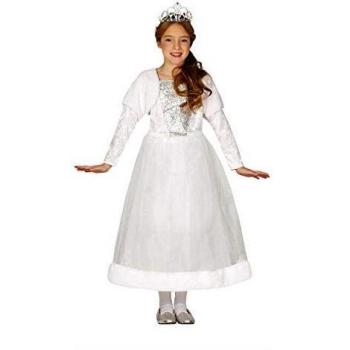 Guirca 88523 - Princesa Blanco Infantil Talla 5 6 Años