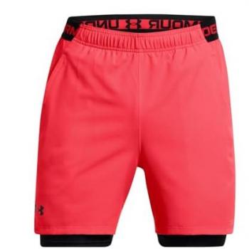 Pantalones Cortos Under Armour Vanish Woven 2-en-1 Rojo M Hombre