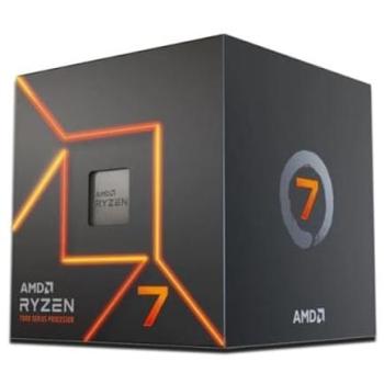 Procesador AMD Ryzen 7 7700 Box con Disipador Wraith Stealth, 8 Núcleos / 16 Hilos, 3.8 GHz Base y hasta 5.3 GHz Turbo, Caché L2+