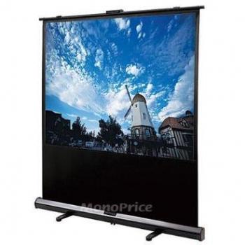 Monoprice  monte-it Portable pull-up pantalla de proyección - tela blanca, 254 cm - 108006
