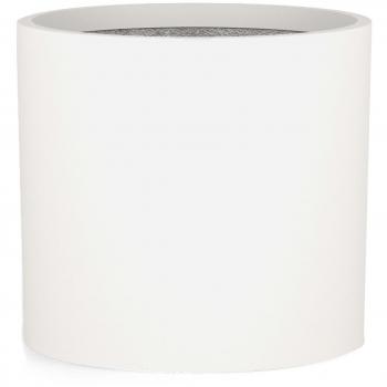 Maceta de fibra de piedra Fox & Fern para interior/exterior, resistente a los UV, 20.3 cm (Ø) x 18 cm (H)