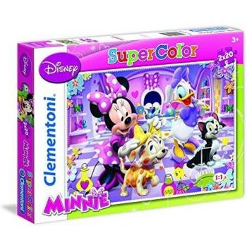 Clementoni - Puzzle con diseño Minnie, 2 x 20 Piezas