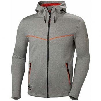 Helly Hansen Chelsea Evolution Hood Sweat Shirt Grey Melang Large