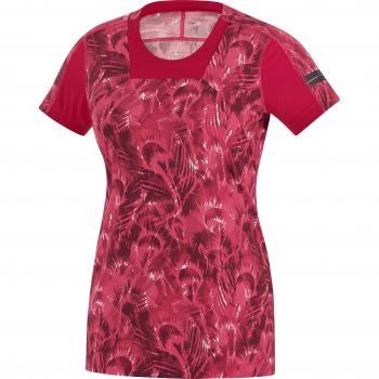 Gore Running Wear Air Lady Print - Camiseta de running para mujer, color rosa, talla 38