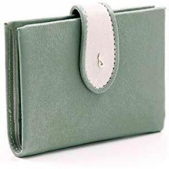 Abbacino Tarjetero de mujer piel en verde