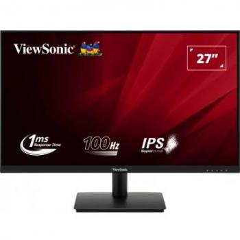 Monitor Gaming ViewSonic VA270-H 27 Full HD 100 Hz, resolución de 1920 x 1080 píxeles, panel IPS, tiempo de respuesta de 1 ms, conexiones HDMI y VGA, acabado anti-refle