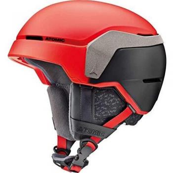 ATOMIC Count XTD Casco de esquí All-Mountain, diámetro de Cabeza 51-55 cm, Unisex, Rojo/Negro, S