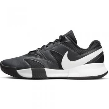 NikeCourt Lite 4 Zapatillas de tenis para hombre, diseñadas para tierra batida, color negro, talla 41