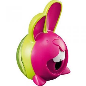 Maped Croc - Sacapuntas (un agujero), diseño de conejo, color rosa