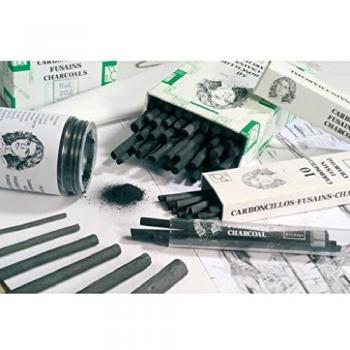 Leam 103 - Carboncillo Leam 10-12mm, Estuche x 10