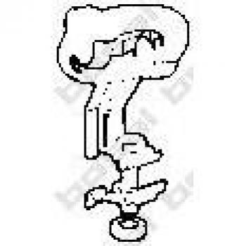 Soporte para sistema de escape BOSAL 254-335
