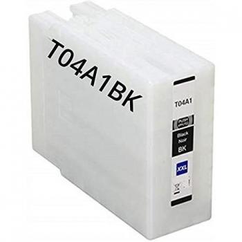 Cartucho de Tinta Pigmentada Negra Compatible para Epson Workforce C8190, C8690 - 11.5K (C13T04A140)