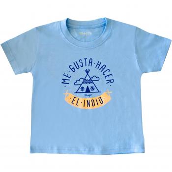 Mr. Wonderful Camiseta infantilMe Gusta Hacer el Indio, Talla 0/3-6 Meses