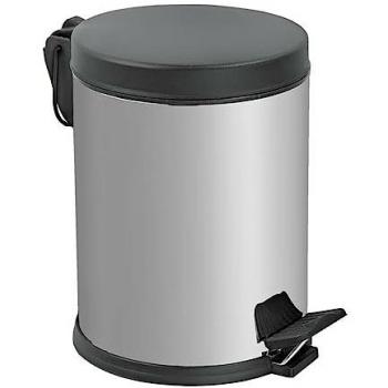 Cubo de basura con pedal STARLEY, contenedor de residuos de acero y plástico, disponible en capacidades de 3l, 5l, 8l y 12l, ideal para baño, cocina y oficina