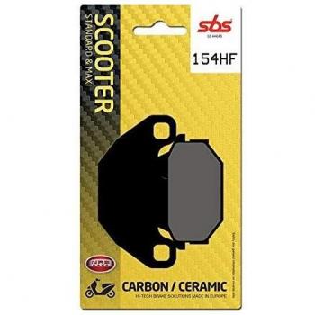 Pastillas de freno cerámicas SBS 154HF para moto y scooter