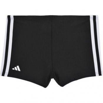 adidas 3S Boxer Swimsuit for Boys and Girls in Black/White