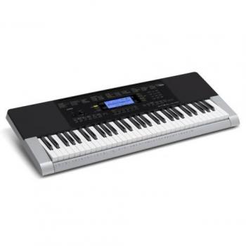 Teclado Casio CTK 4400 Estándar Gris con 61 Teclas y Funciones de Aprendizaje